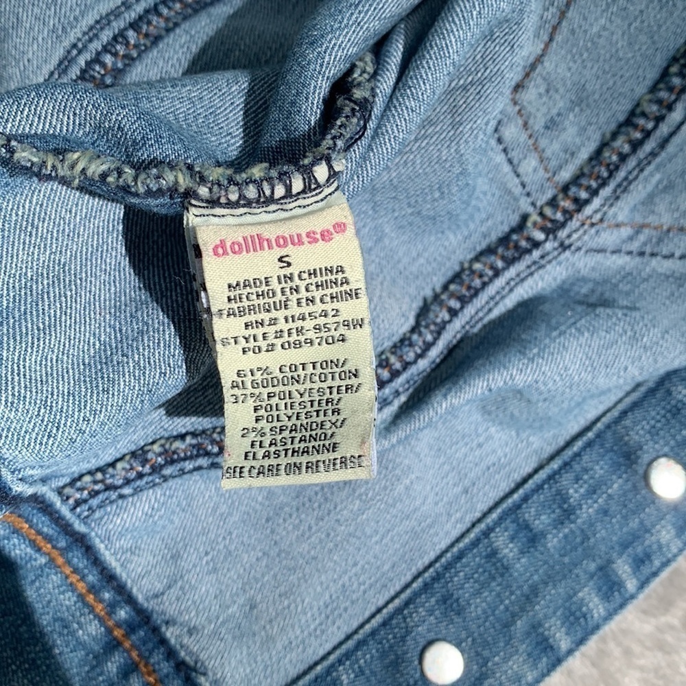 Dollhouse Denim Vest - Picture 5 of 7